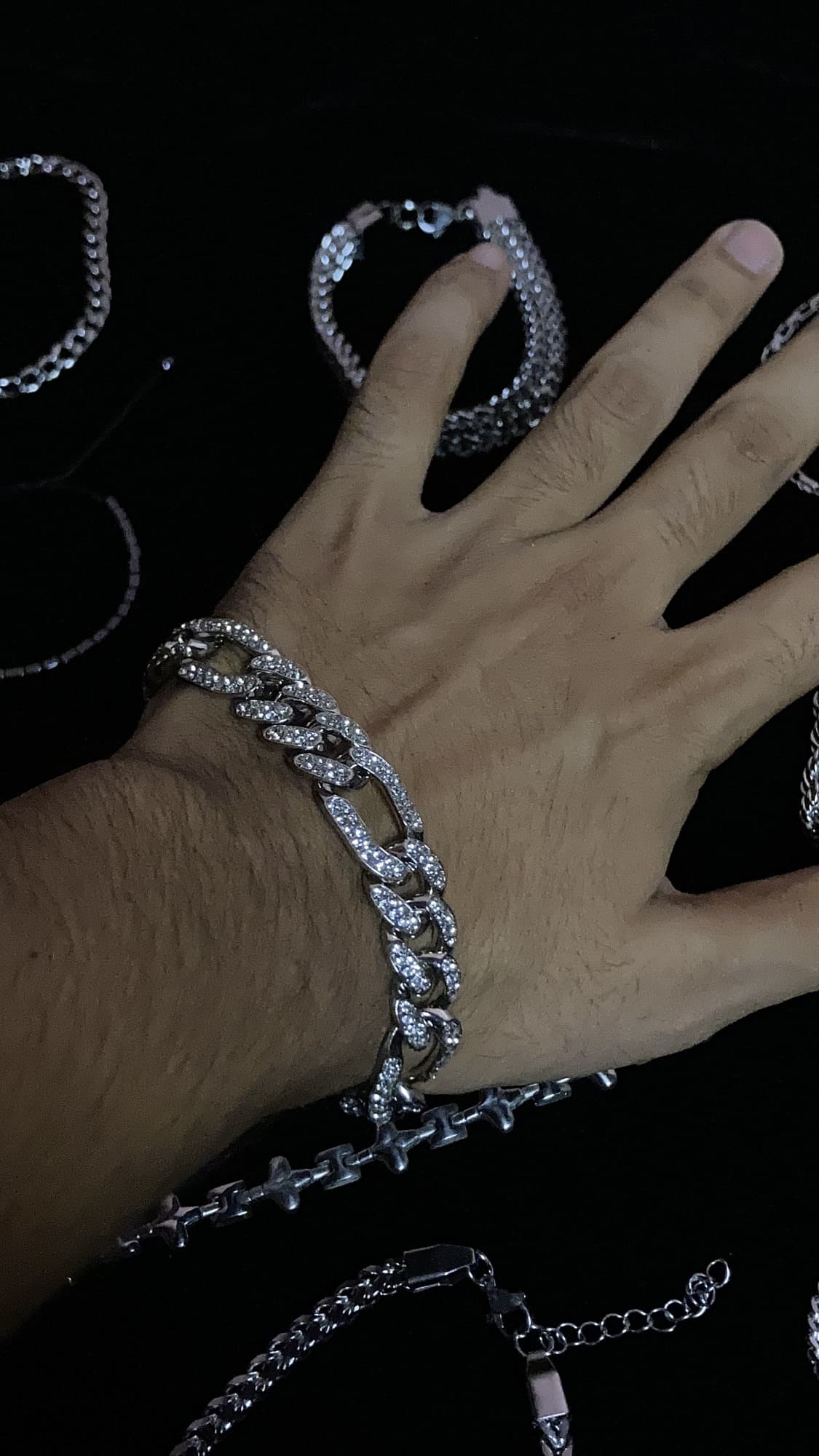 Iced-Out Cuban Bracelet